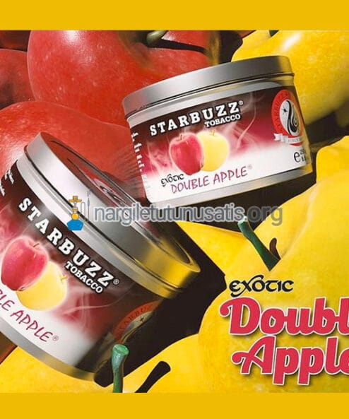 Starbuzz Double Apple Çift elma Anason 250 Gr Nargile Tütünü - Bandrollü -- 05