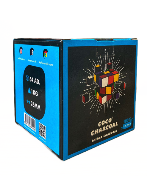 Coco Charcoal 26 mm 1 Kg Nargile Kömürü