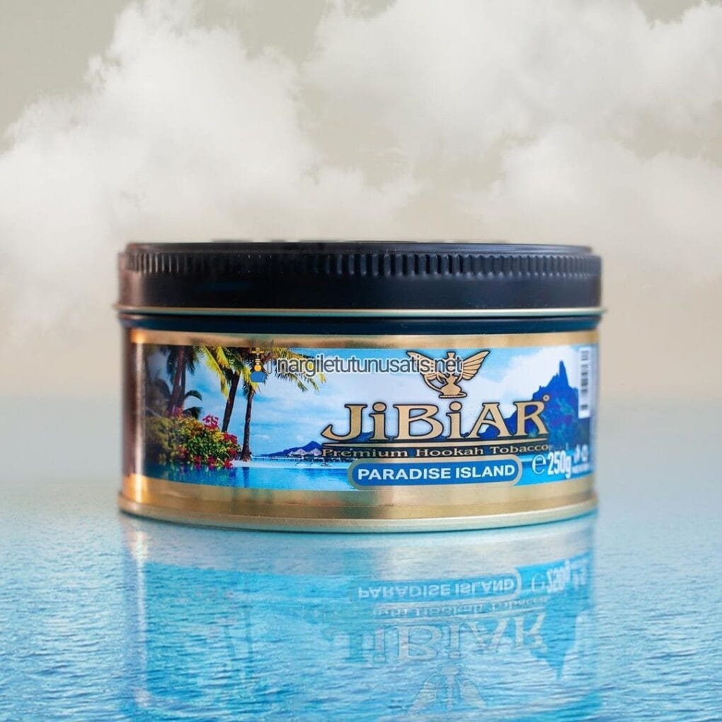 Jibiar Paradise Island 250 Gr Nargile Tütünü - Bandrollü - 04