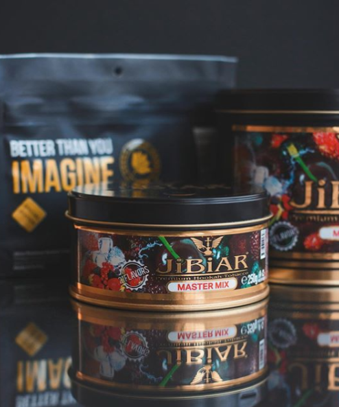 Jibiar master mix bandrollü nargile tütünü