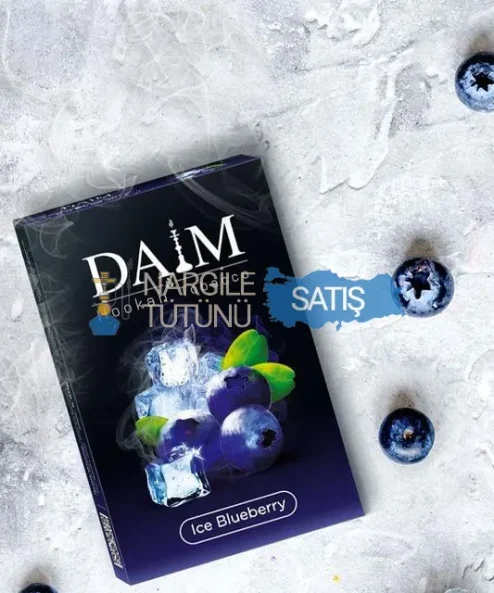 Daim ice Blueberry 50 Gr Nargile Tütünü
