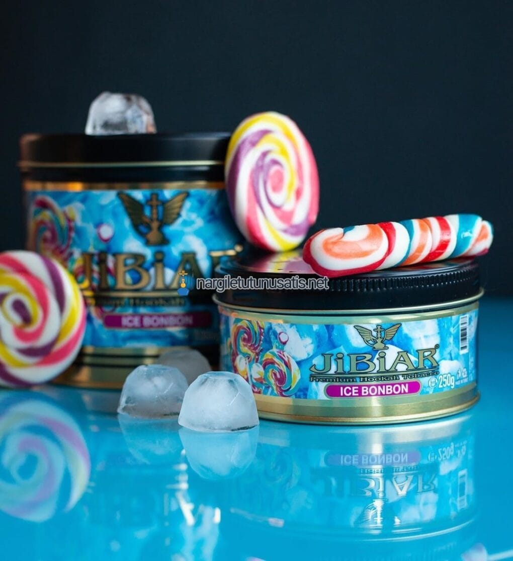 Jibiar ice bonbon 250 Gr Nargile Tütünü - 15 - Bandrollü