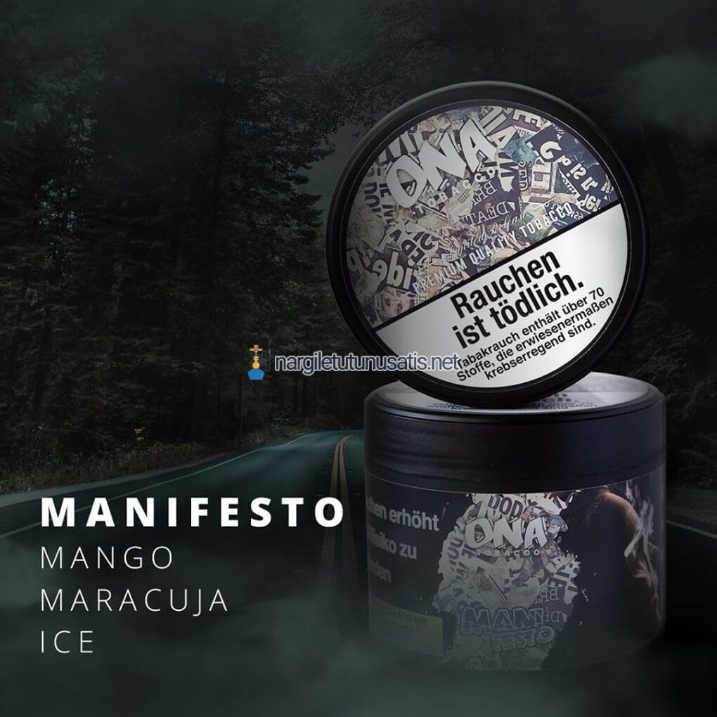 Ona Tobacco Manifesto 250 gr Nargile Tütünü