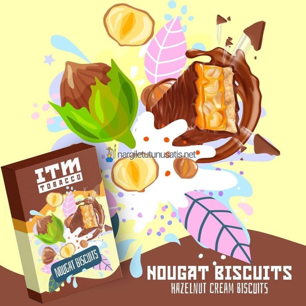 ITM Tobacco - Nougat Biscuits 250 Gr Nargile Tütünü