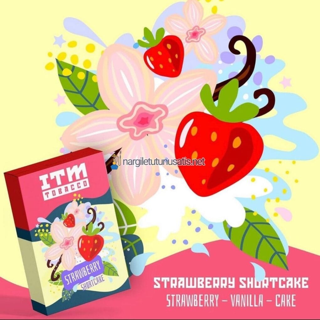 ITM Tobacco -Strawberry Shortcake 250 Gr Nargile Tütünü