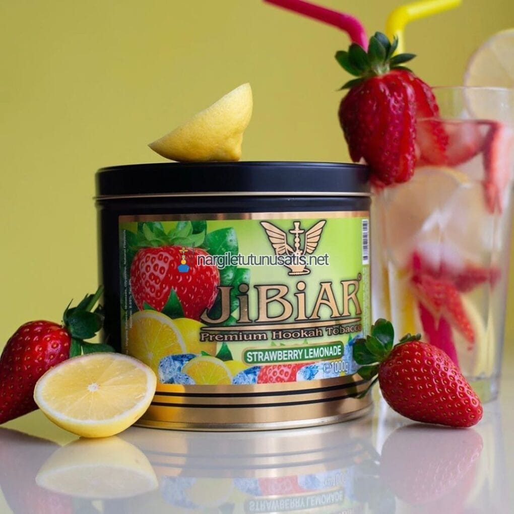 Jibiar Strawberry Lemonade 250 Gr Nargile Tütünü