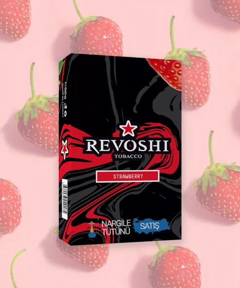 Revoshi Tobacco Çilek Nargile Tütünü