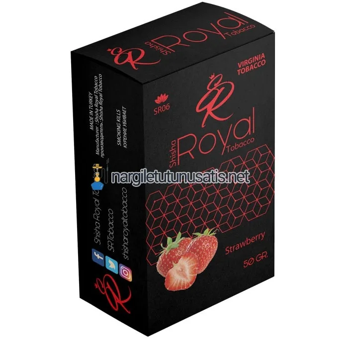 Royal Strawberry Çilek 50 Gr Nargile Tütünü