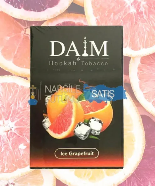 daim-ice-grapefruid-nargile-tutunu