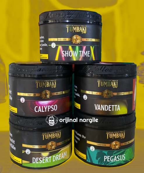 Tumbaki Black Label Dark Siyah Nargile Tütünü