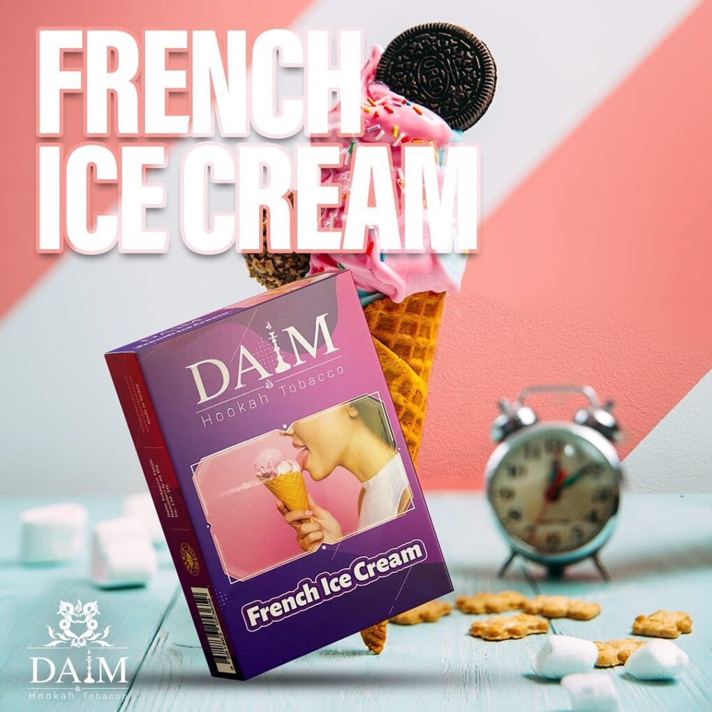 Daim french ice cream