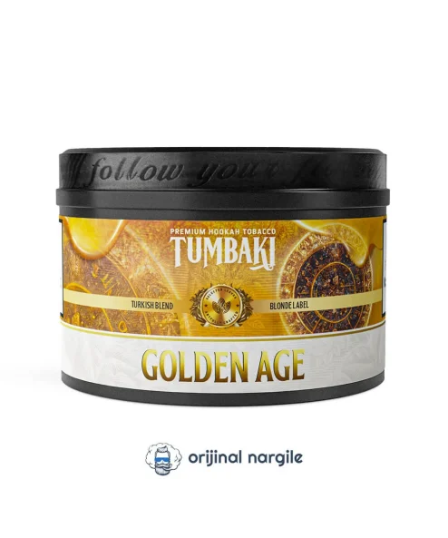 Tumbaki Golden Age 250 GR Nargile Tütünü - 71 - Bandrollü