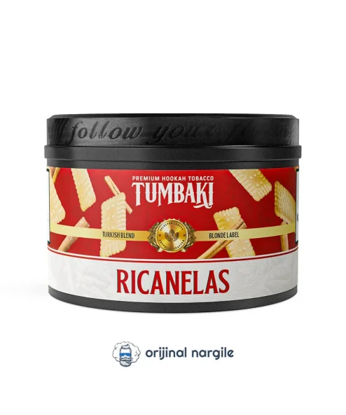 Tumbaki Ricanelas 250 GR Nargile Tütünü - 63 - Bandrollü