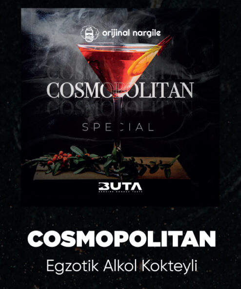 Buta Black Cosmopolitan 25 Gr Nargile Tütünü - Bandrollü