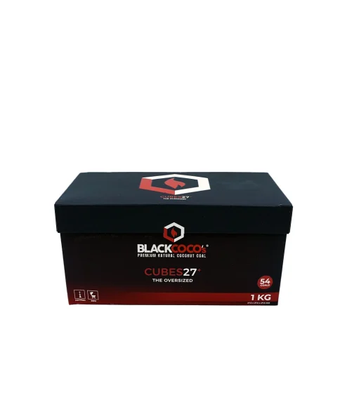 Black cocos 27 cubes nargile kömürü