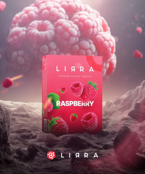 Lirra Tobacco Raspberry 250 Gr Nargile Tütünü