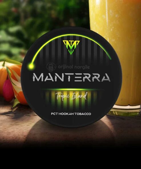 Manterra Tropic island 25 Gr Nargile Tütünü