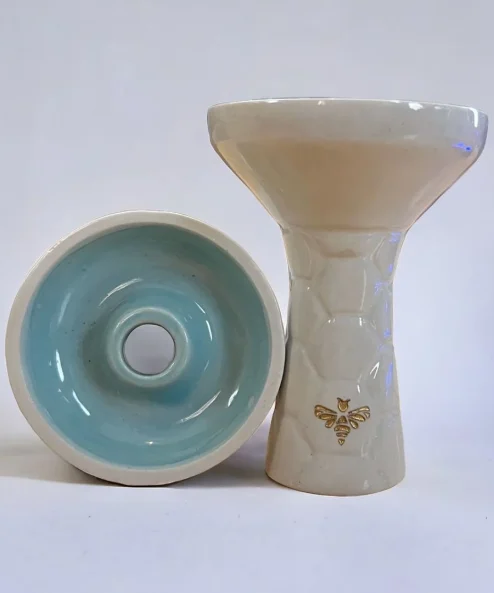 Bee Baby Bowl Küçük Nargile Lülesi beyaz renk