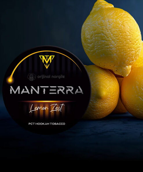 Manterra Lemon Zest 25 Gr Nargile Tütünü