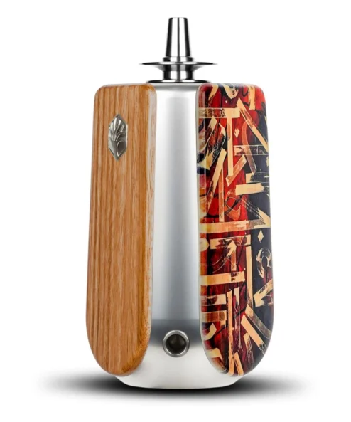 Mr Wood Prisma Silver Zebrano Nargile Takımı