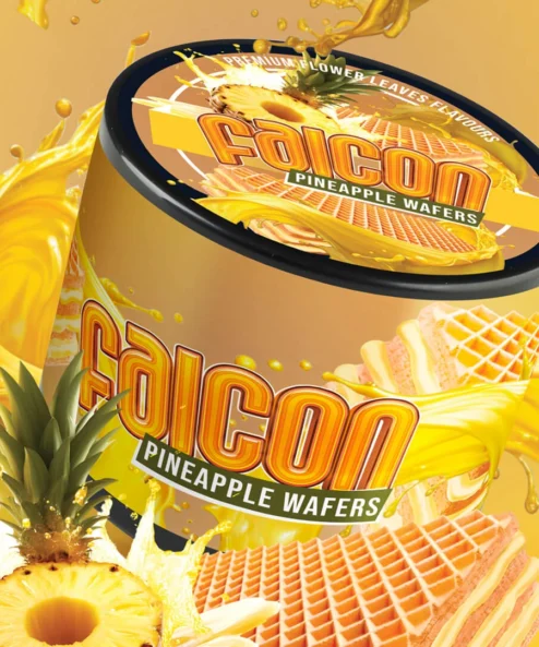 Falcon Pineapple Wafers 250 Gr